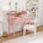 Mailiah Solid Wood Base Writing Desk with Power Outlet-1554713918