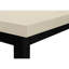 Table d'ordinateur réglable pour bureau à domicile, longueur 48 po, stratifié taupe avec métal noir, bureau d'apparence moderne pour la maison, table pratique beige-1708356630