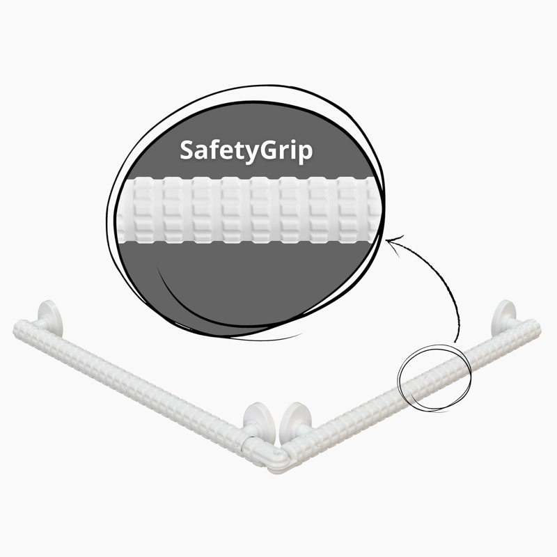 SafetyGrip Corner Grab Bar