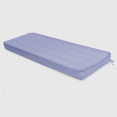 4'' H Customizable Bench Cushion For Indoor/Outdoor Furniture/Chair/Window Seat, Premium 75D High-Resilience Foam