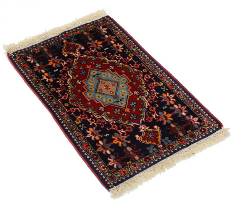 One-of-a-Kind 1'9'' X 2'8'' Area Rug in Navy Blue