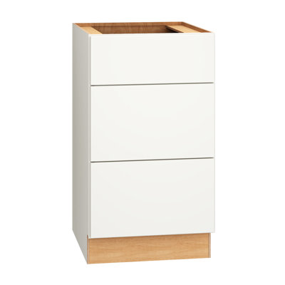 Base de meuble-lavabo standard à 3 tiroirs l 18 po x H 32 po x P 21 po Rosemont