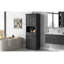 Armoire de salle de bain avec panier à linge, grand panier à linge inclinable et armoire de rangement supérieure-1487373084