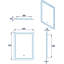 Flat Wall Mirror