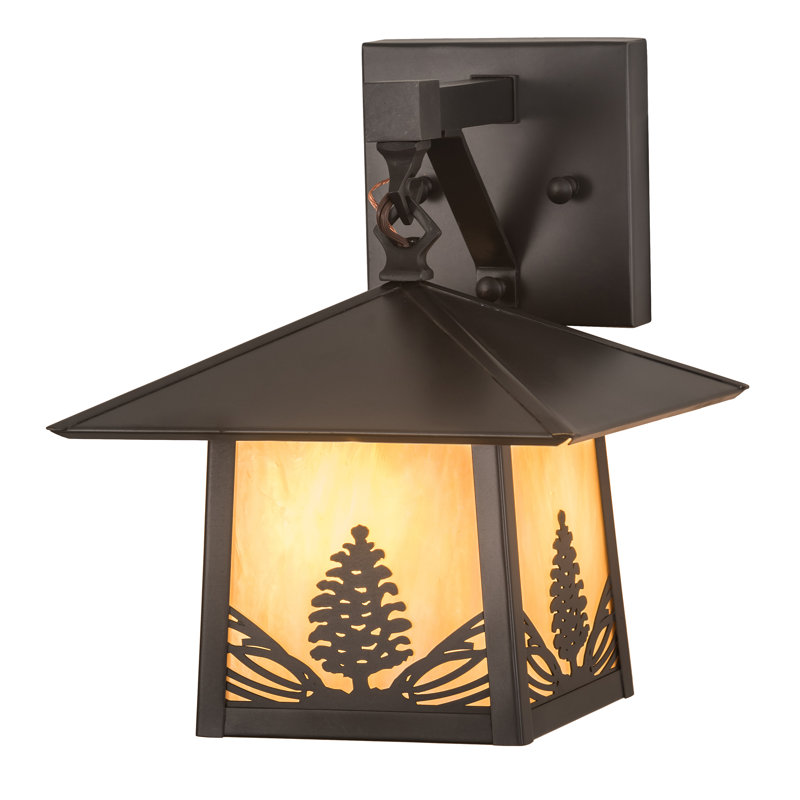 Mountain Pine 1 - Light Outdoor Wall Lantern