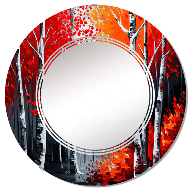 Miroir mural Ofelya, 32 po x 32 po