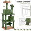 Gauron 158cm H Cat Tree