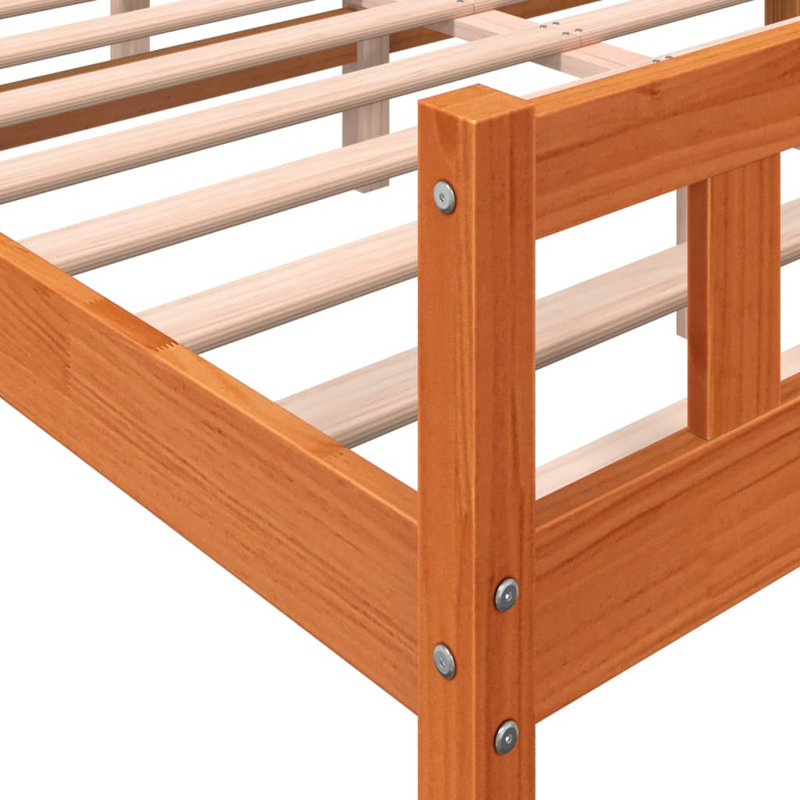 Gelston Solid Wood Bed, King (150 x 200cm)