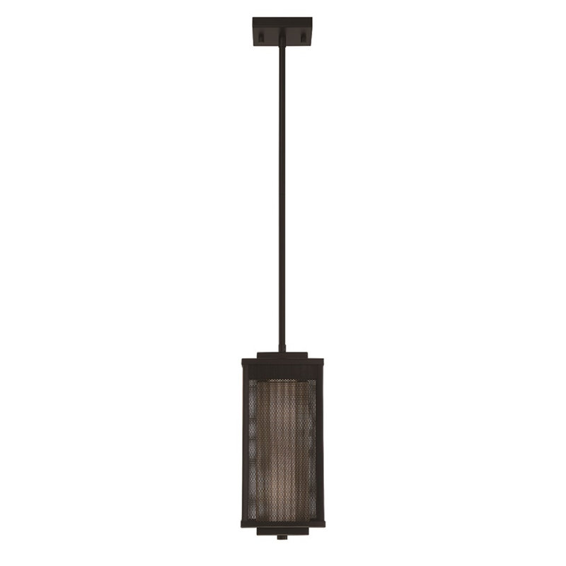 Luminaire suspendu d'extérieur à DEL Brama, noir