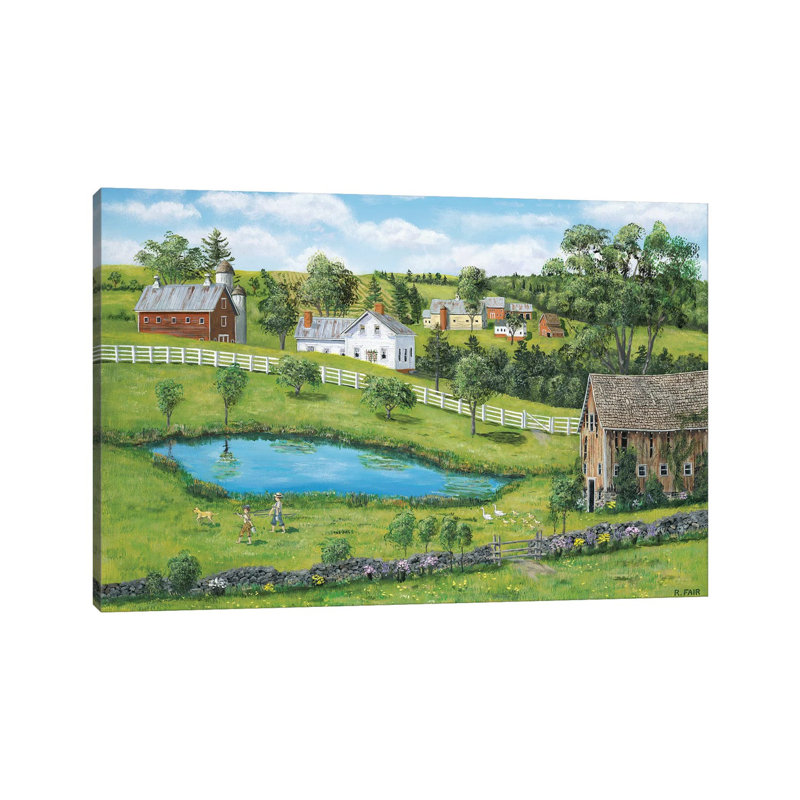 Forgotten Barn by Bob Fair - Wrapped Canvas Gallery-Wrapped Canvas Giclée, 66.04 cm H x 45.72 cm W x 1.91 cm D