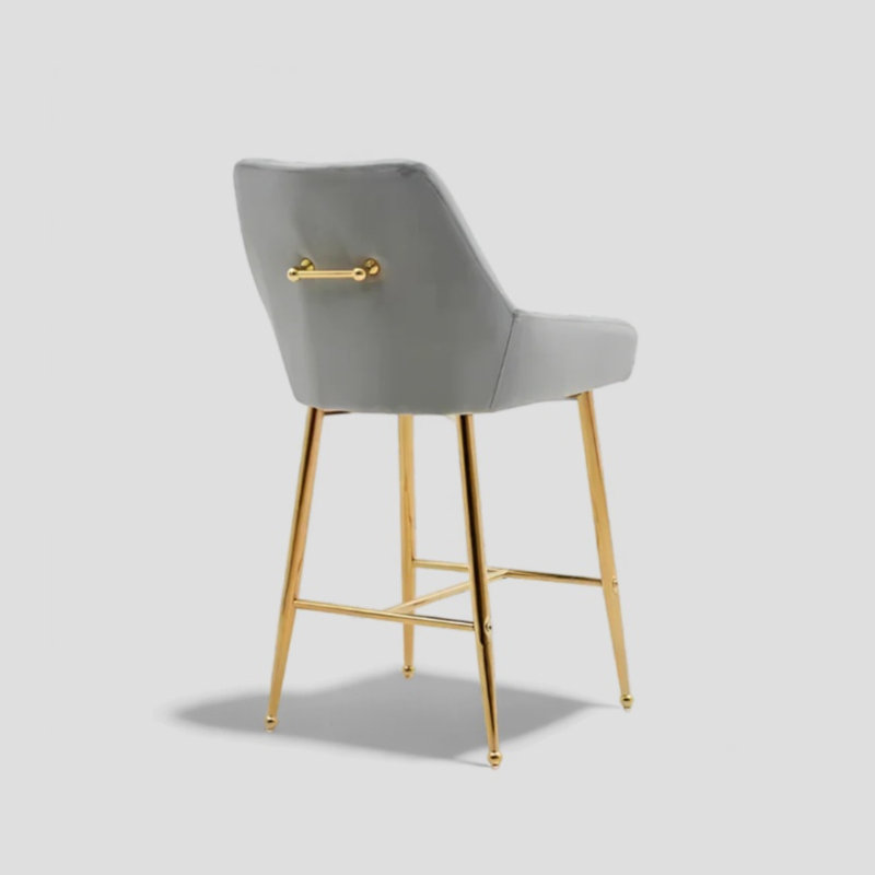 Tabouret de comptoir Nevaehrose, Gris