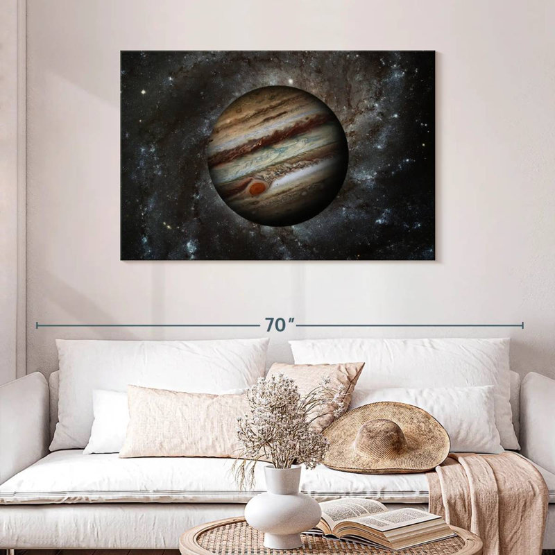 Oberle Planet Jupiter, 30" H x 45" W