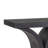 Solid Mango Wood Console Table, Black