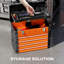 Toolistry 4 Drawers Large Toolbox Heavy-Duty Steel with Smooth-Sliding Drawers and Rust-Resistant Finish.-1734454043