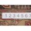 Tapis de couloir rétro vintage 4 x 11