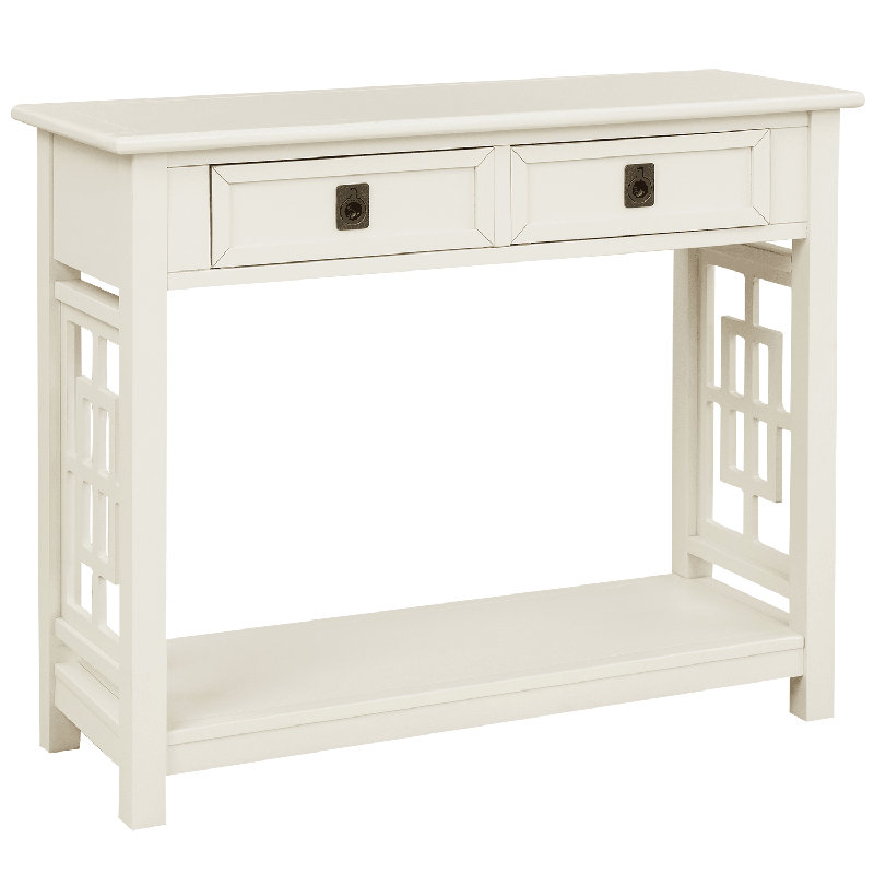Abida 91cm Solid Wood Console Table