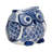 Caleta Stoneware Ceramic Owl Figurine with Intricate Hand-Painted Detailing-86750046