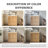 Alburtis 30" Single Bathroom Vanity Set with 2"Ceramic Basin Sink