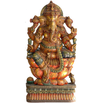 Ganesha à six bras Lalitasana