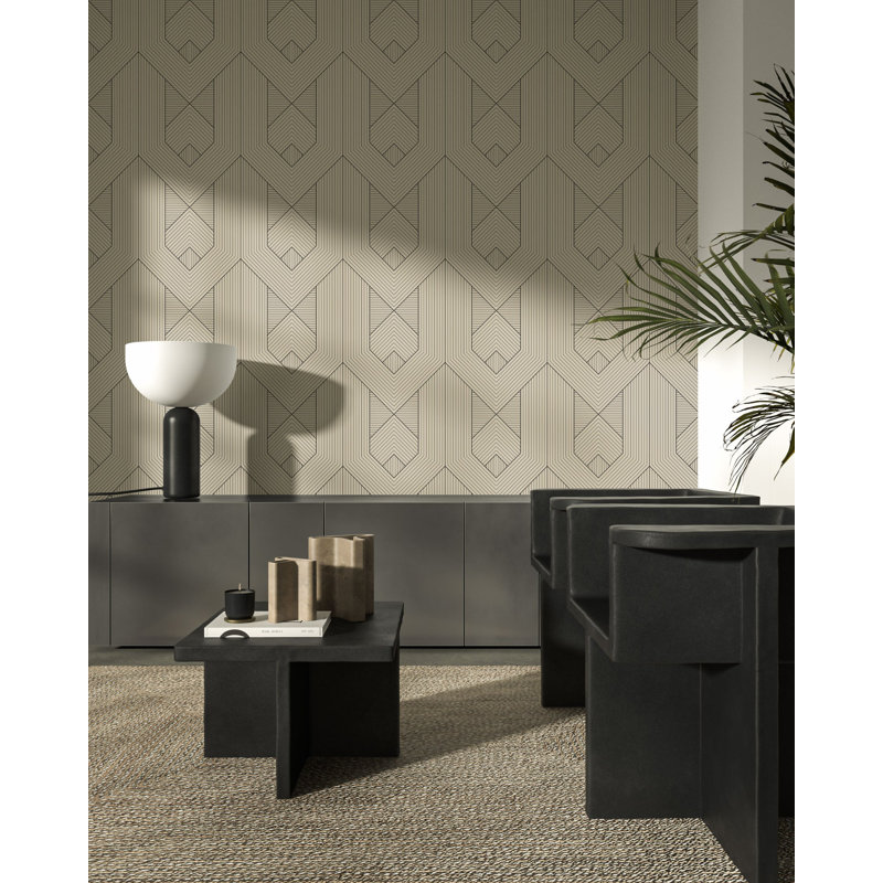 Zuri - Linen Wallpaper by Sabrina Yvonne