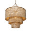 Wood Chandeliers - Discarded Disc - Clifton