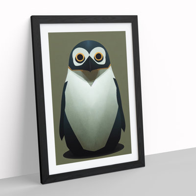 Tiny Penguin - Single Picture Frame Painting