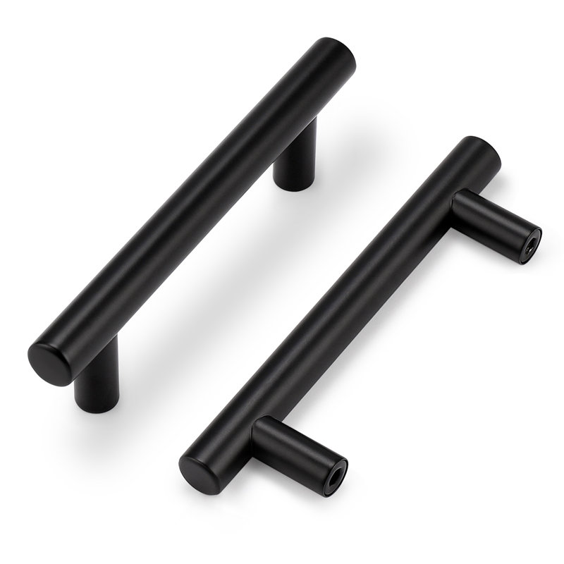 Bar Pull, Black, 3.5"
