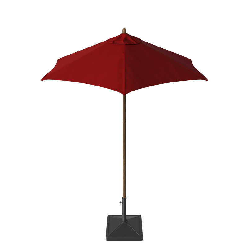 Parasol de marché Henry Street, Brique - polyester