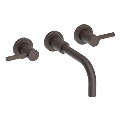 East Linear Wall Mount Bathroom Faucet