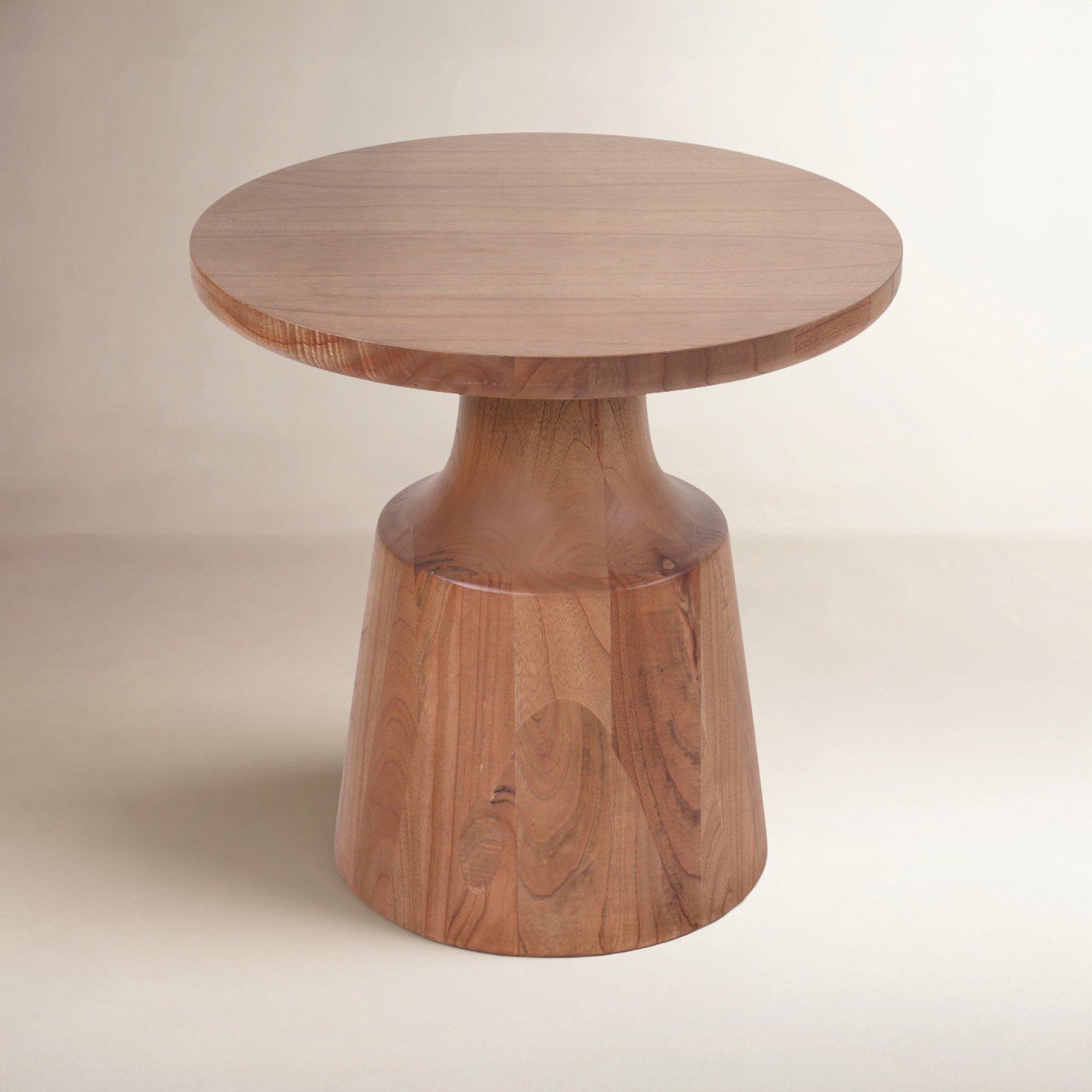 Rhys 24" End Table, Aged Barrel