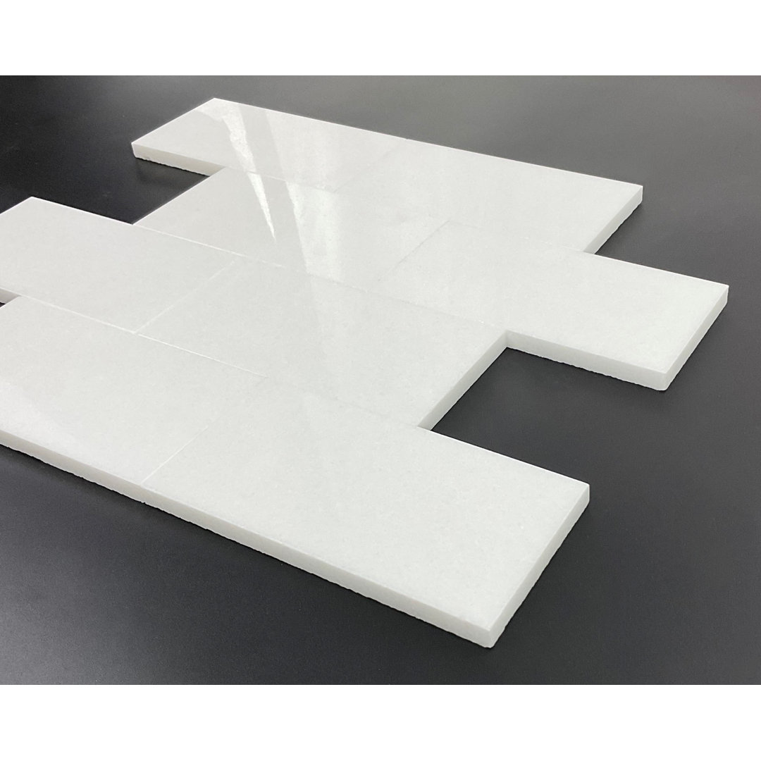 3" x 6" Marble Subway Wall & Floor Tile ES Stone 