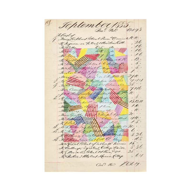 Journal Sketches XVII by Nikki Galapon - Wrapped Canvas Gallery-Wrapped Canvas Giclée, 66.04 cm H x 45.72 cm W x 3.175 cm D