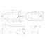Brockley 1500mm x 730mm Freestanding Soaking Acrylic Bathtub