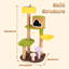 Arbre à chat 54,7 po Modern Jungle Haven Modern