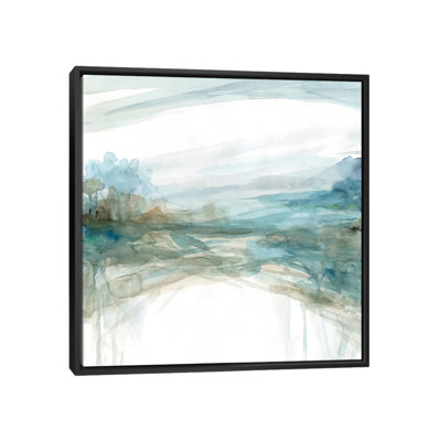 «Shimmering Treeline II» par Carol Robinson, reproduction d'art sur toile tendue