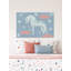 «Paulis Dreamy Night Unicorn», reproduction sur toile tendue-1890592180