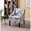 Versatile Upholstered Side Chair with Solid Wood Frame and Comfortable Cushioning