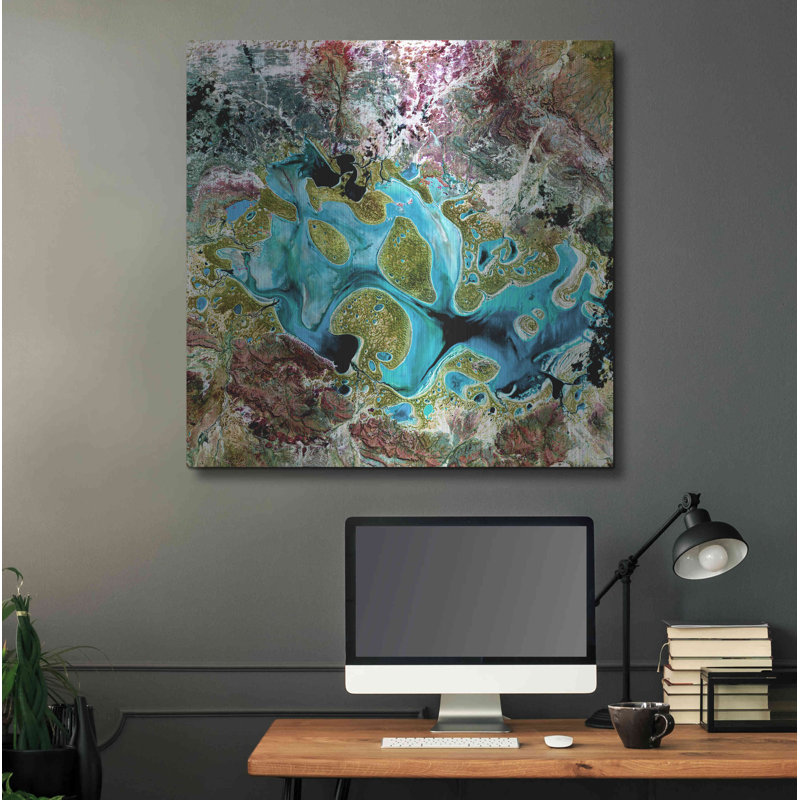 «Earth As Art Carnegie» par la NASA Earth As Art, H 36 po x l 36 po