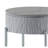 High Gloss & Chrome Finish End Table