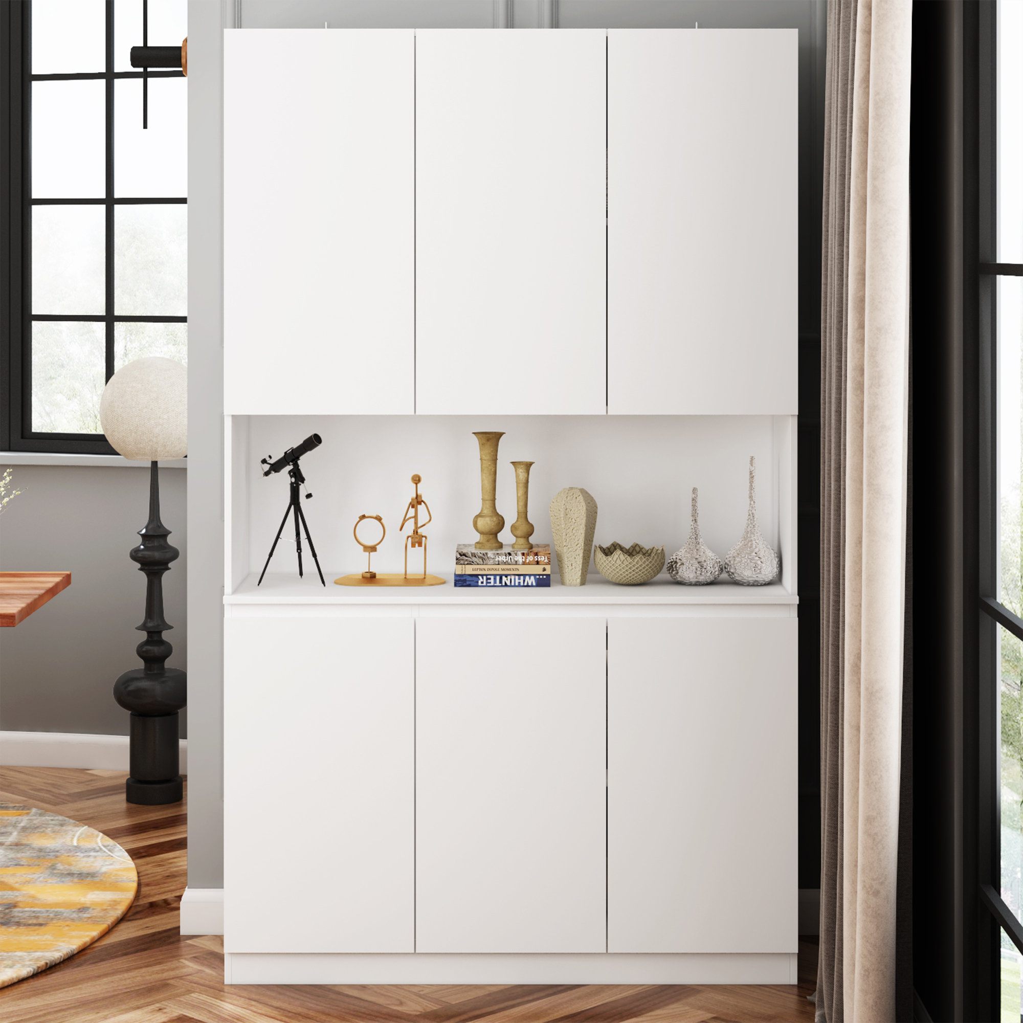 Willa Arlo™ Interiors Hoschton 1 - Shelf Storage Cabinet - Wayfair Canada