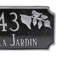 Camden Ivy 2-Line Wall Address Plaque-80747200-80747187