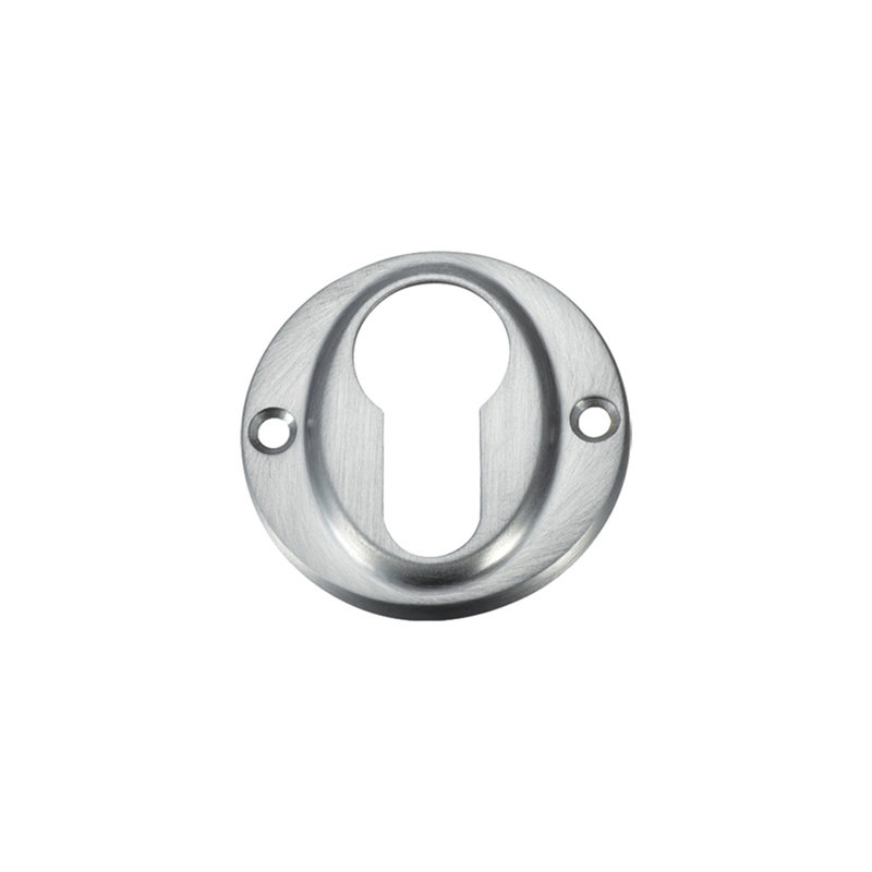 Euro Profile Escutcheon, Satin Chrome