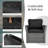 Wood 4 - Person Patio Conversation Set with Cushions-1139517743