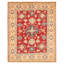 Tapis rouge foncé Finest Ghazni 5 pi 1 po x 6 pi 7 po