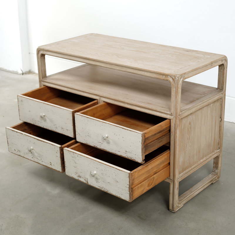 Solid Wood Accent Cabinet