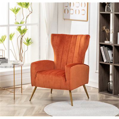 Ceijay Velvet Armchair