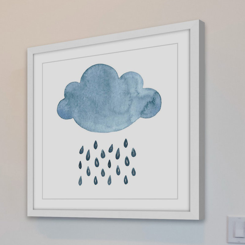Diana Alcala - Single Picture Frame Painting, 41 cm H x 41 cm W x 3.81 cm D