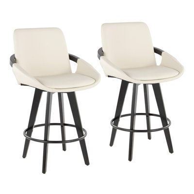 Fixed-Height Counter Stool with Swivel