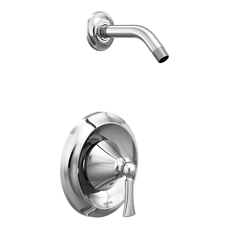 Wynford Shower Faucet with Lever Handles, Chrome
