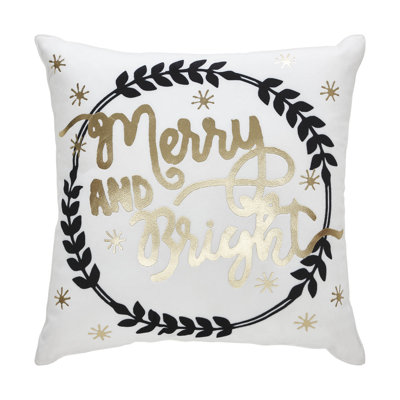  100% Cotton Shell, Polyester Lining, Polyester Pillow Fill Throw Pillow